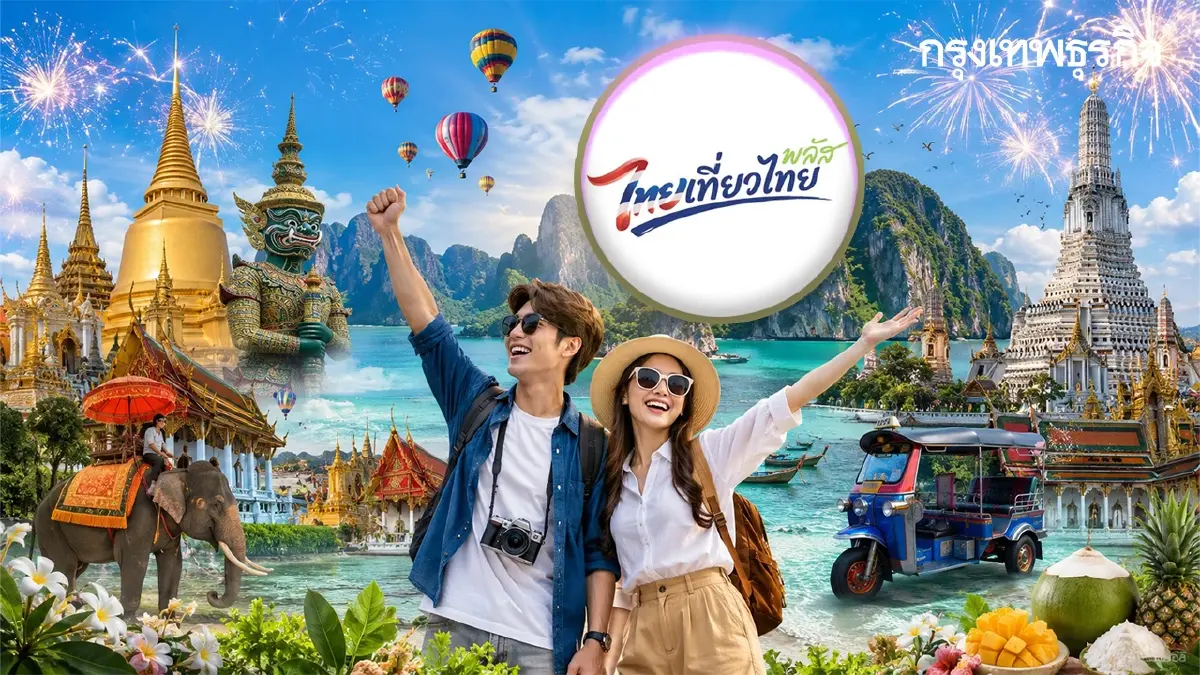 สรุปรัฐจ่าย 17,500 บาท ไทยเที่ยวไทยพลัส คนไทยกดให้ทัน 1 ล้านสิทธิ์