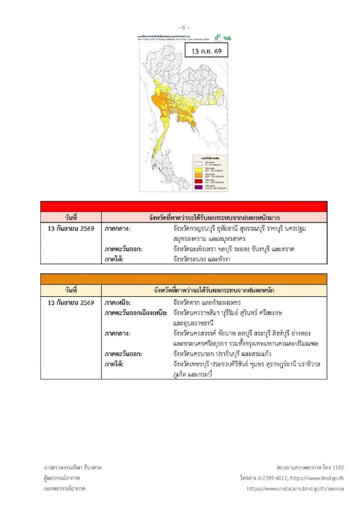 ประกาศกรมอุตุ ฉบับ 5 มรสุมลูกใหญ่ ปกคลุมทั่ว 'เหนือ กลาง อีสาน' ฝนตกหนัก
