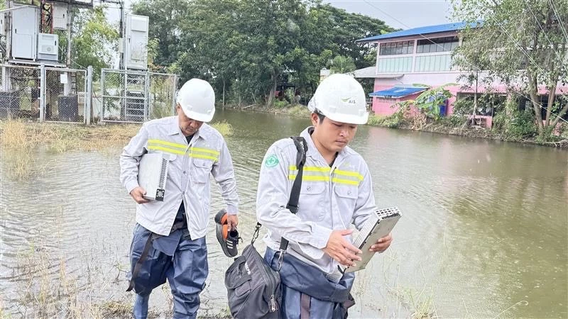 AIS ยกระดับโครงข่ายอัจฉริยะ รับมือฝนหนัก-น้ำท่วมในกทม.พร้อมเฝ้าระวัง 24 ชม.