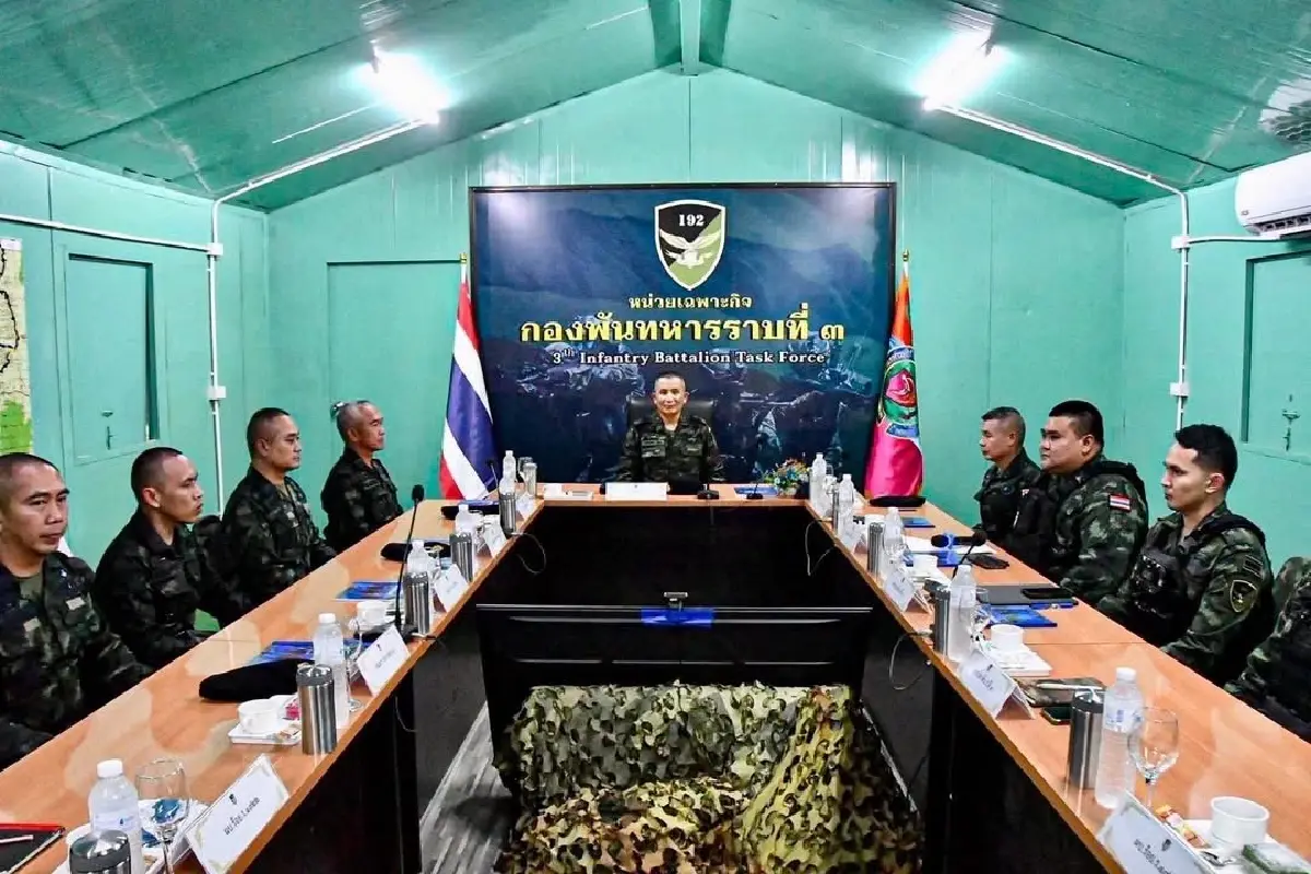 ทบ. ส่ง 'เทพพิทักษ์' นั่ง  'ผบ. ฉก. นราธิวาส' ประเดิม ตรวจฐานพระตำหนักสุคิริน