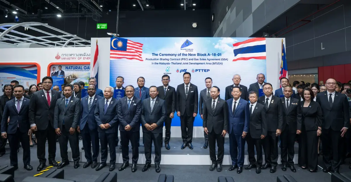 ปตท.สผ.-พันธมิตร คว้าสิทธิแปลง A-18-01 ป้อนไทย-มาเลเซีย เสริมมั่นคงพลังงานใต้