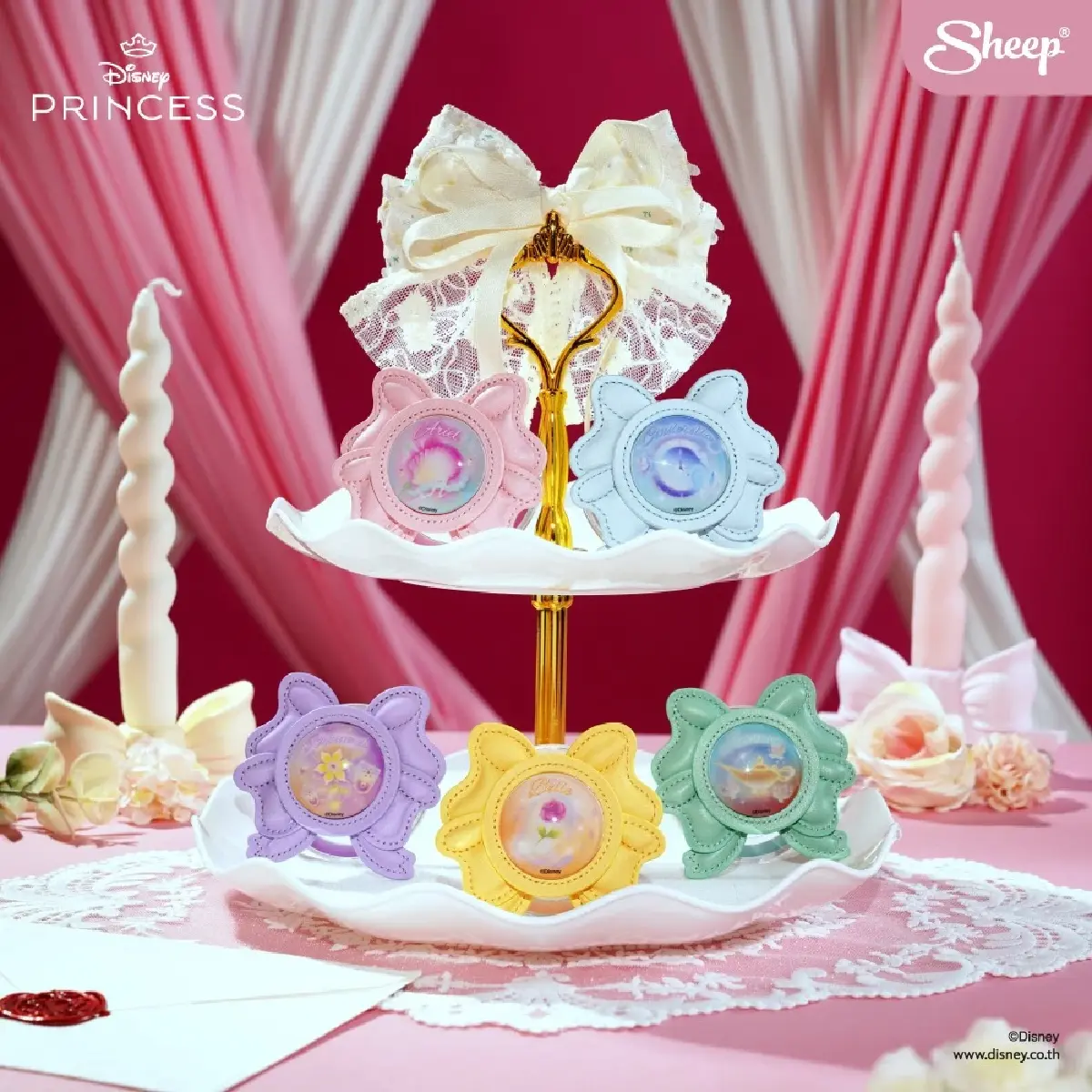 SHEEP ปล่อยคอลเลกชันใหม่ 'Disney Princess' สวมมงกุฎในแบบฉบับตัวเอง