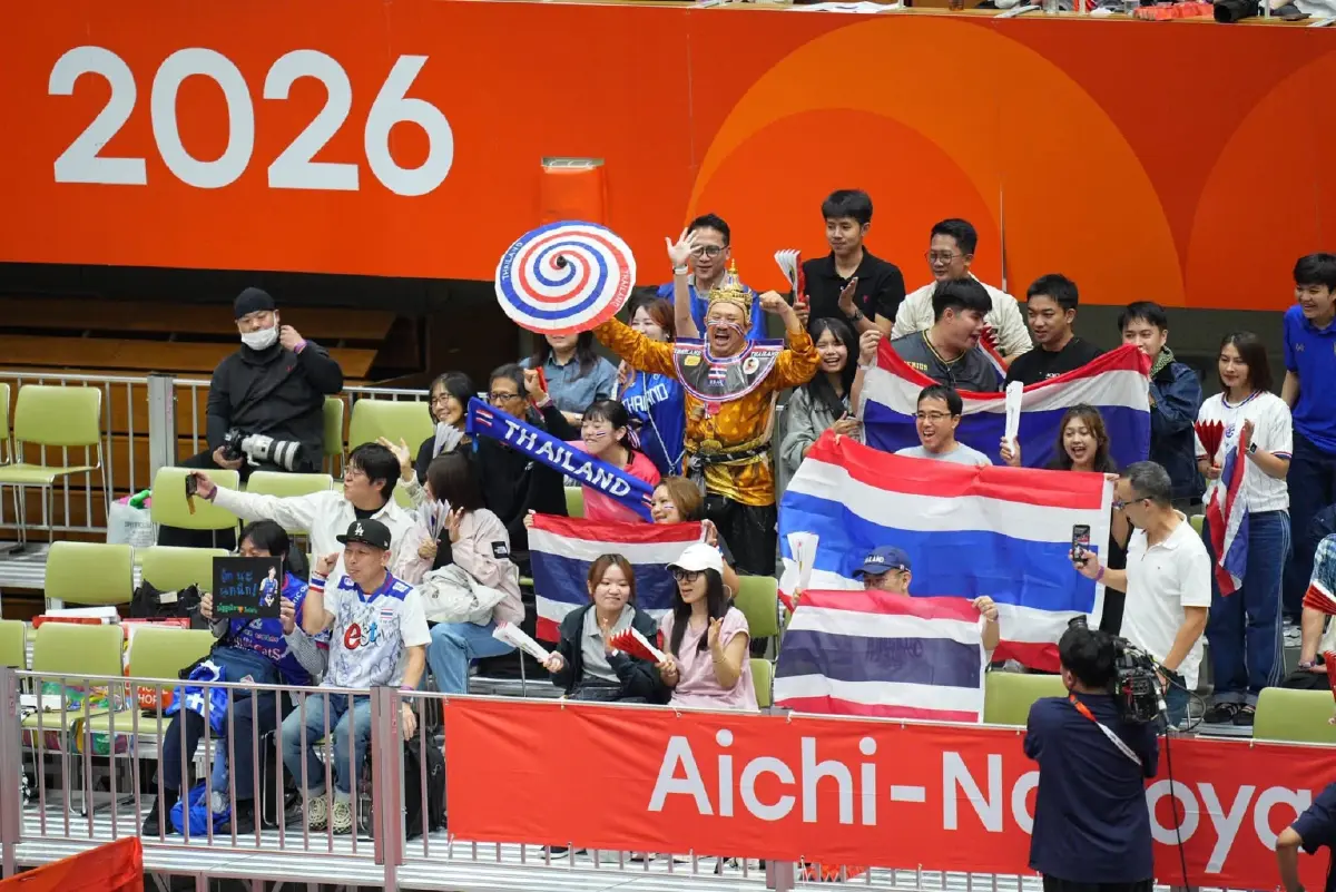 โปรแกรมวอลเลย์บอลหญิง ทีมชาติไทย เอเชียนเกมส์ 2026 รอบ 8 ทีมสุดท้าย