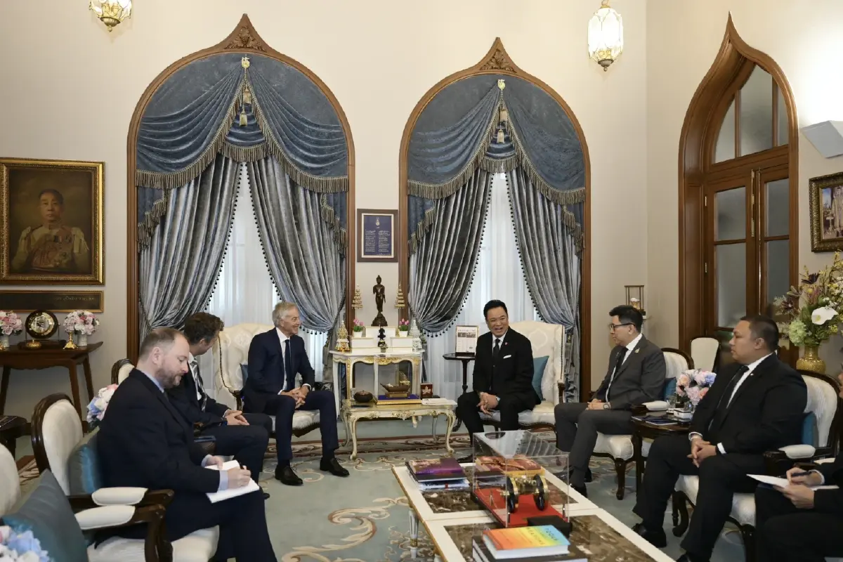 ‘อนุทิน’ ถก ‘โทนี่ แบลร์’ เผย เข้าOECD วาระแห่งชาติ ตั้งเป้าไทยสำเร็จ ปี71
