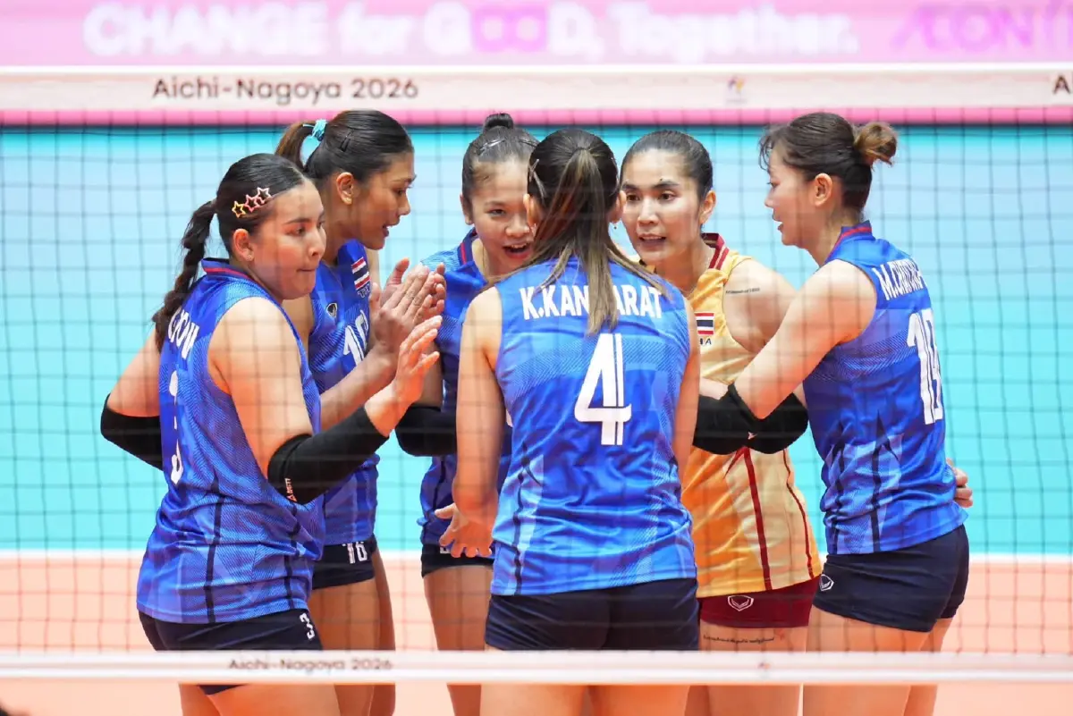 ฟอร์มดุ ตบสาวไทย ทุบ คีร์กีซสถาน 3-0 คว้าตั๋ว 8 ทีม เอเชียนเกมส์ 2026