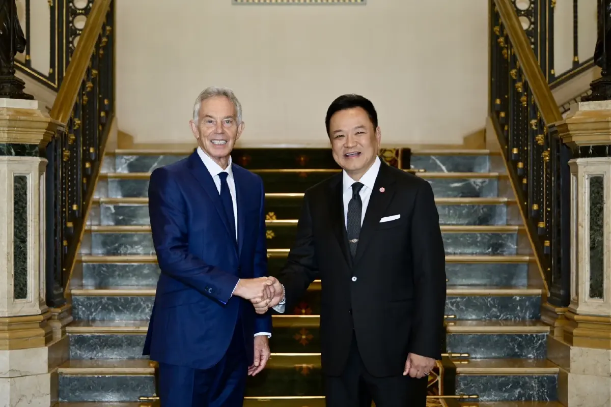 ‘อนุทิน’ ถก ‘โทนี่ แบลร์’ เผย เข้าOECD วาระแห่งชาติ ตั้งเป้าไทยสำเร็จ ปี71
