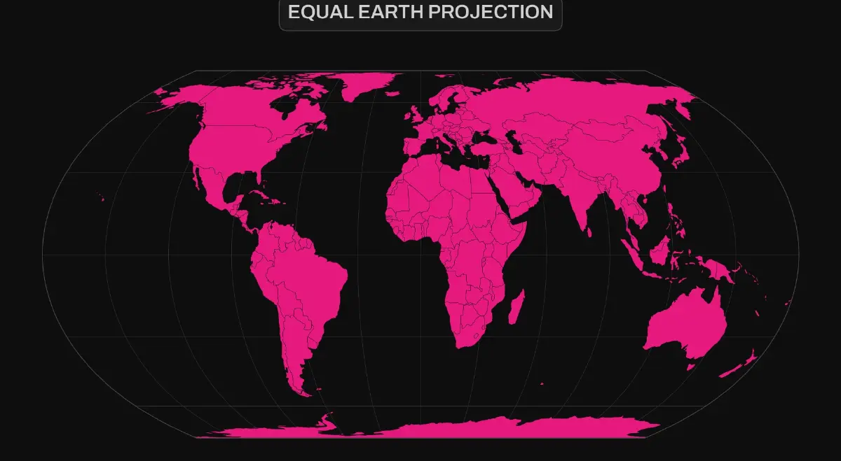 ‘ยูเอ็น’ เห็นชอบเปลี่ยนใช้แผนที่ ‘Equal Earth’ แก้าสัดส่วนทวีปบิดเบือน คืนขนาดจริงให้แอฟริกา