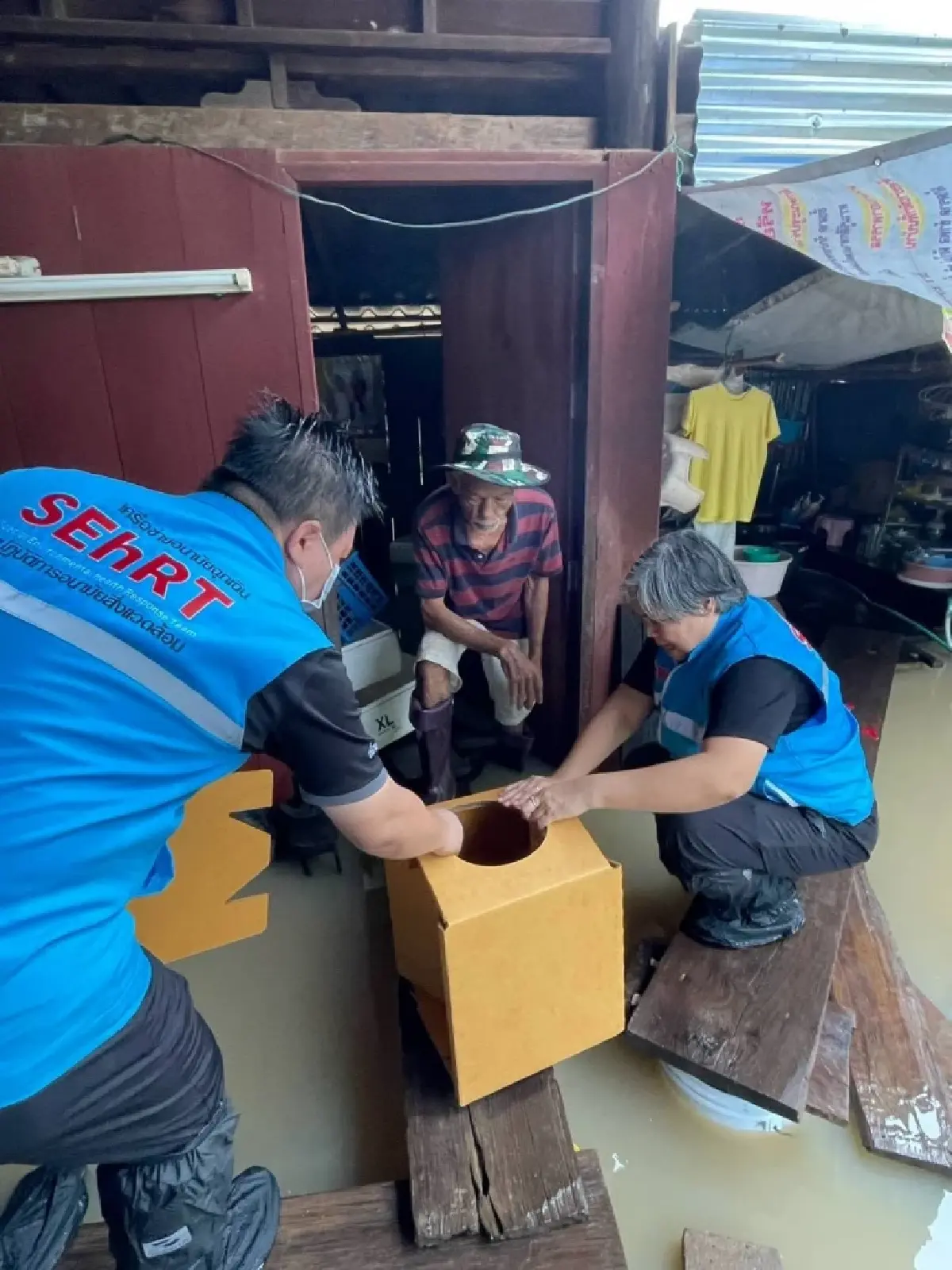 รับมือน้ำท่วม! 3 รูปแบบ ’ส้วมฉุกเฉิน’  เลี่ยงเชื้อโรค ลดเสี่ยงโรคระบาด