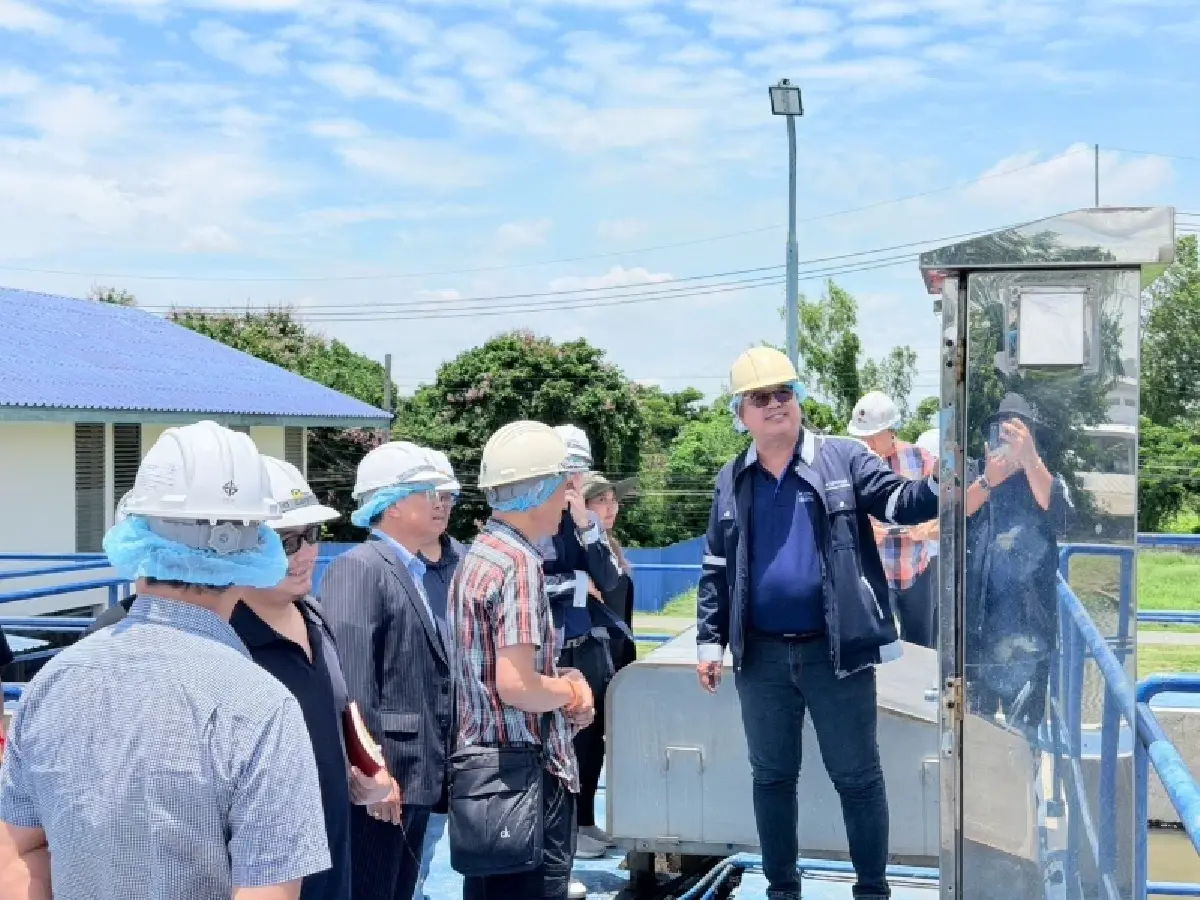 ประปาฉะเชิงเทรา ต้อนรับคณะศึกษาดูงานจากภูฏาน แลกเปลี่ยนองค์ความรู้ด้านการผลิตน้ำประปา