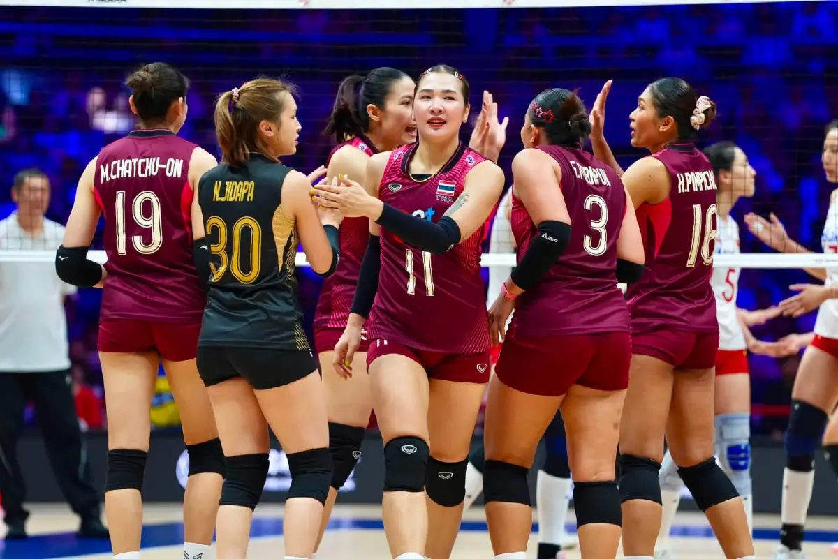 ถ่ายทอดสดวอลเลย์บอลหญิง ทีมชาติไทย พบ คีร์กีซสถาน เอเชียนเกมส์ 2026