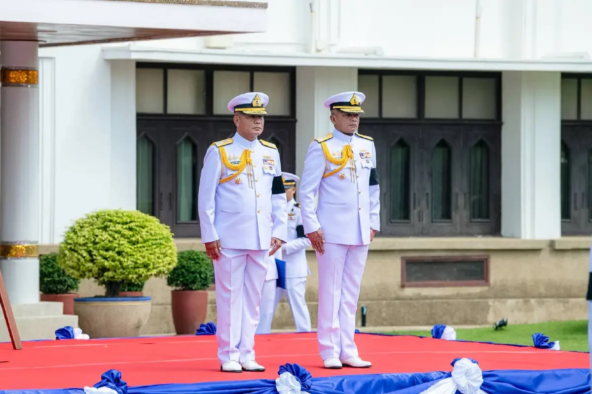 ผบ.ทร.คนใหม่ รับมอบหน้าที่  ประกาศ 'รบต้องชนะ' ปรับทัพรับภัยยุคใหม่