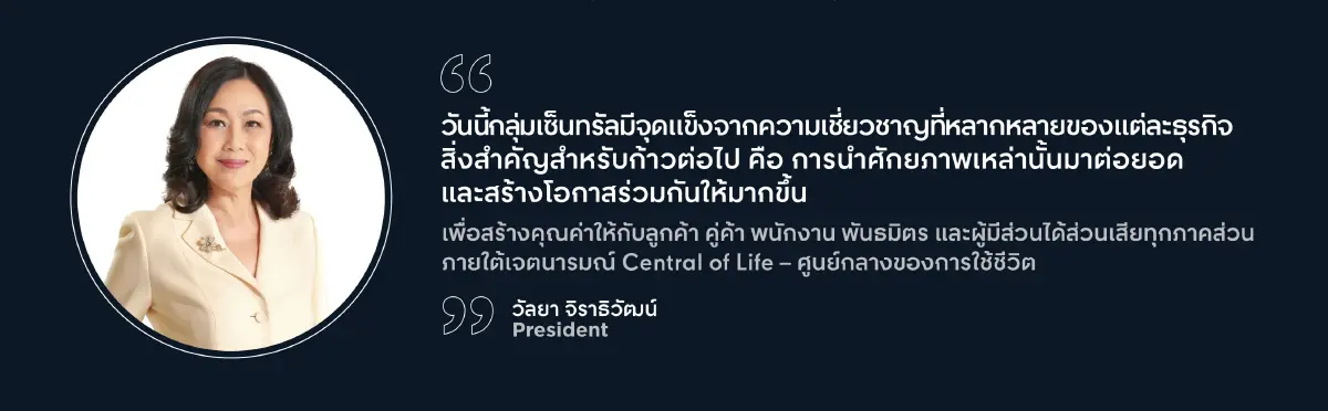 กลุ่มเซ็นทรัล ‘The Next Chapter’ จัดทัพผู้นำเคลื่อนอาณาจักรแสนล้านสู่ทศวรรษใหม่