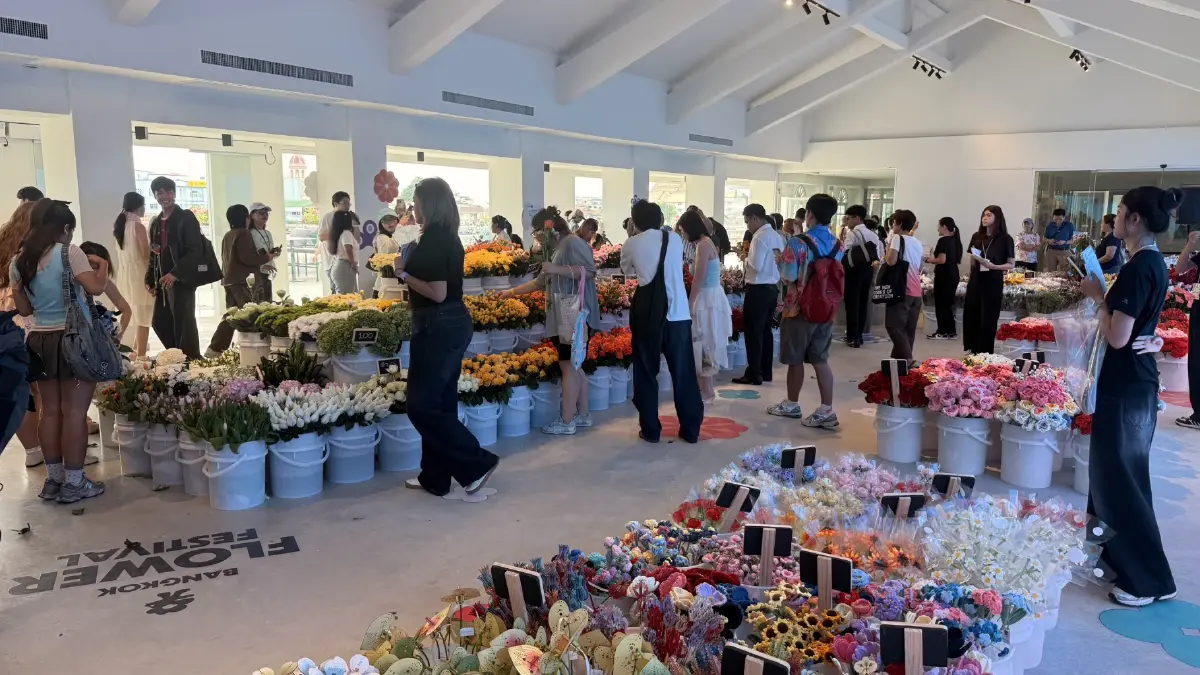 'Bangkok Flower Festival 2026' เปิดประสบการณ์ปากคลองตลาด ผ่านดอกไม้ และงานศิลปะ