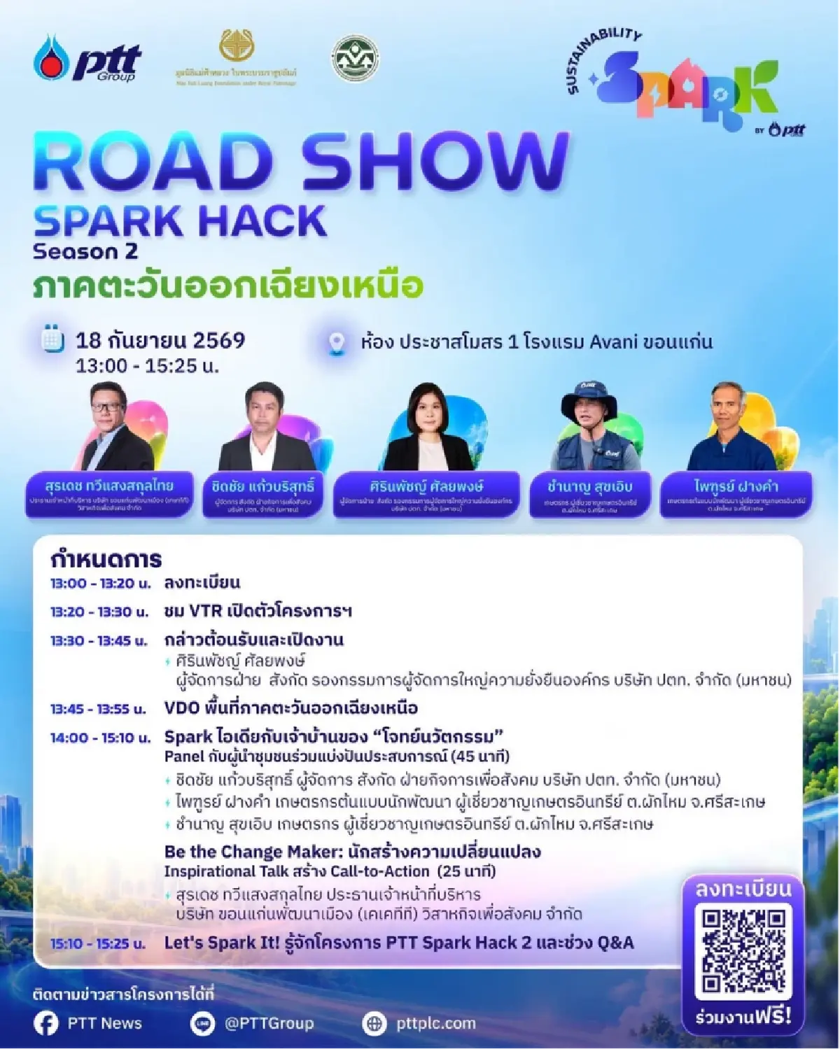 ปล่อยของ Spark Hack Season 2 : Roadshow อีสาน!