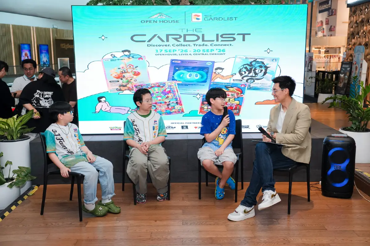 ‘THE CARDLIST’ งานสะสมการ์ด TCG เปิดตลาดของแรร์-แข่งขัน Pokémon Great Ball League 2026