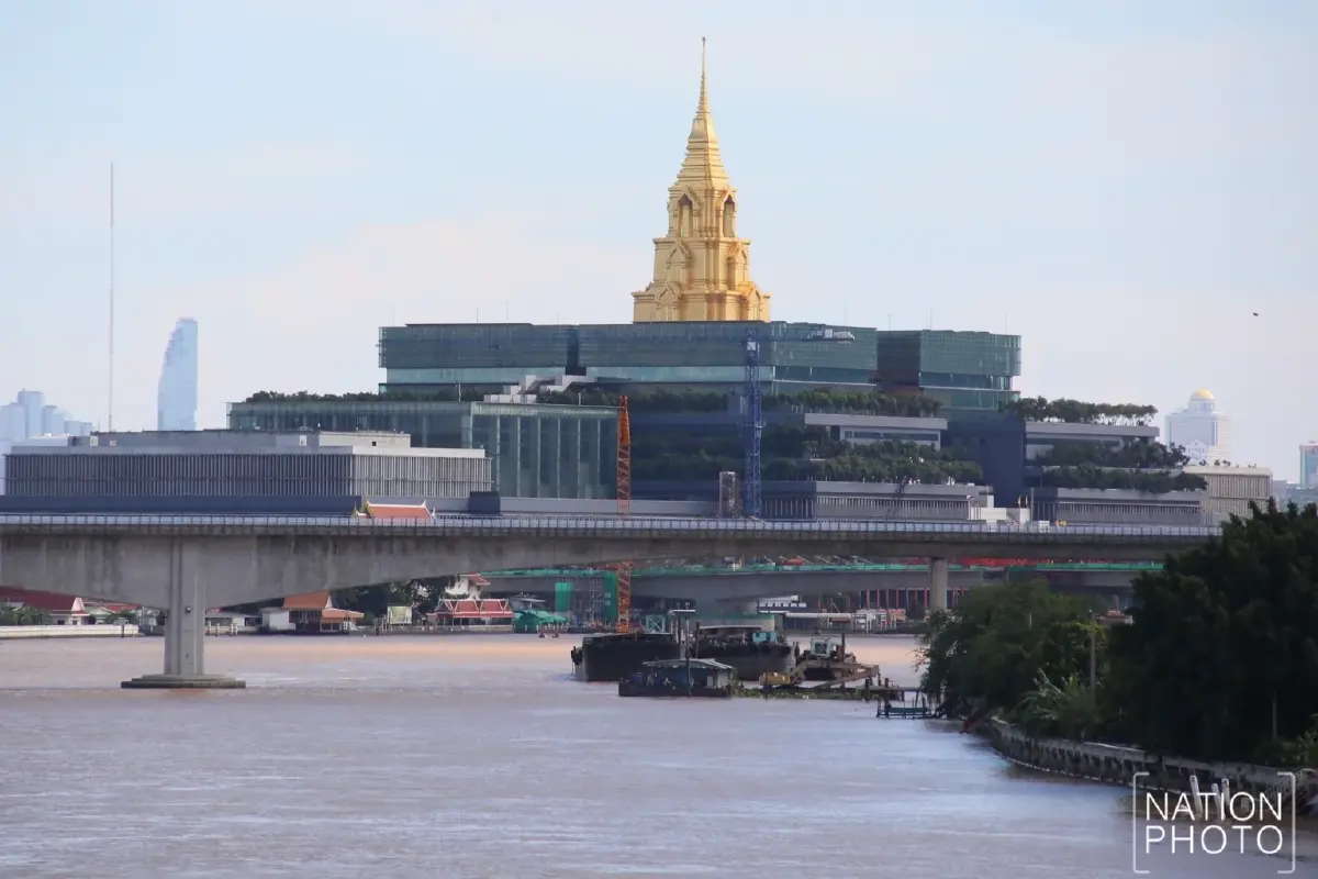 น้ำเหนือ ยังไม่ล้นคันกั้นน้ำเจ้าพระยา กทม. เตือนน้ำทะเลหนุนสูงสุด 1 ทุ่ม วันนี้