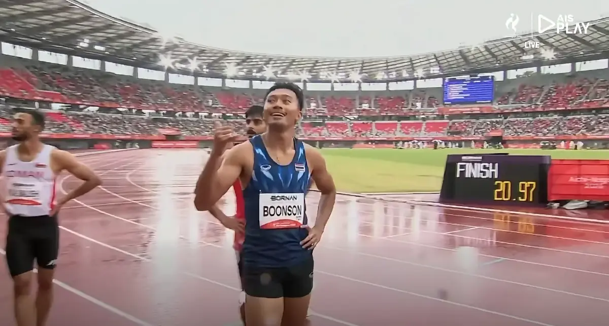 LIVE ถ่ายทอดสดกรีฑา เอเชียนเกมส์ 2026 เทพบิว ภูริพล วิ่ง 200 เมตรชาย
