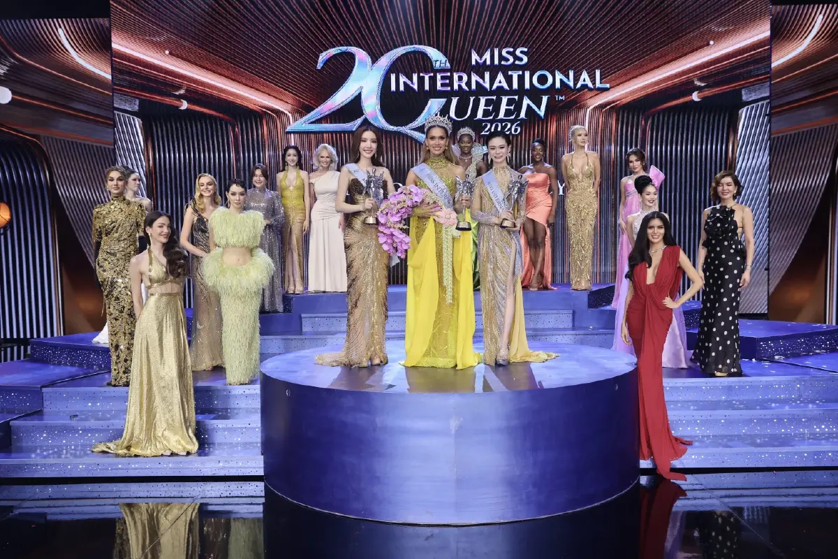 ‘โล โคลบี้’ ตัวแทนสหรัฐ คว้ามงกุฎ Miss International Queen 2026 ฉลองครบรอบ 20 ปี