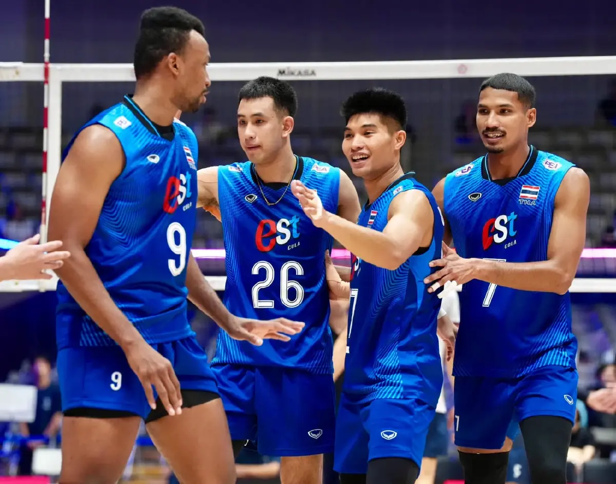 ดูฟรี LIVE ถ่ายทอดสดวอลเลย์บอลชาย 'ไทย พบ ไชนีส ไทเป' ชิงแชมป์เอเชีย 2026
