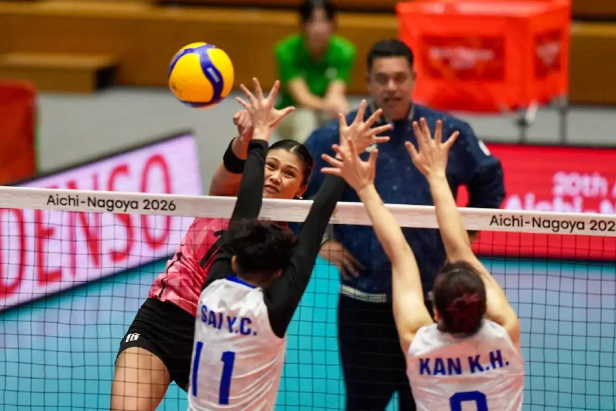 ผลวอลเลย์บอล ทีมชาติไทย ทุบ ไต้หวัน 3-0 เซต ผงาดแชมป์กลุ่ม เอเชียนเกมส์ 2026