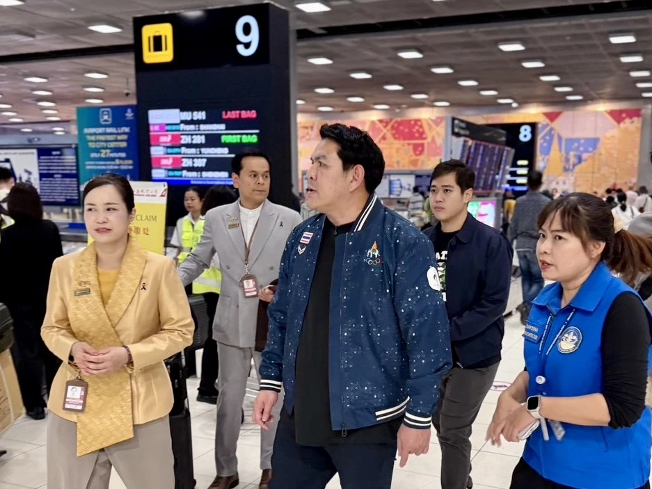 ‘สุรศักดิ์’ เร่งเคลียร์กระเป๋าตกค้าง ‘สุวรรณภูมิ’ ดึงทหารอากาศช่วย คลอด QR Code ส่งถึงบ้าน-โรงแรม