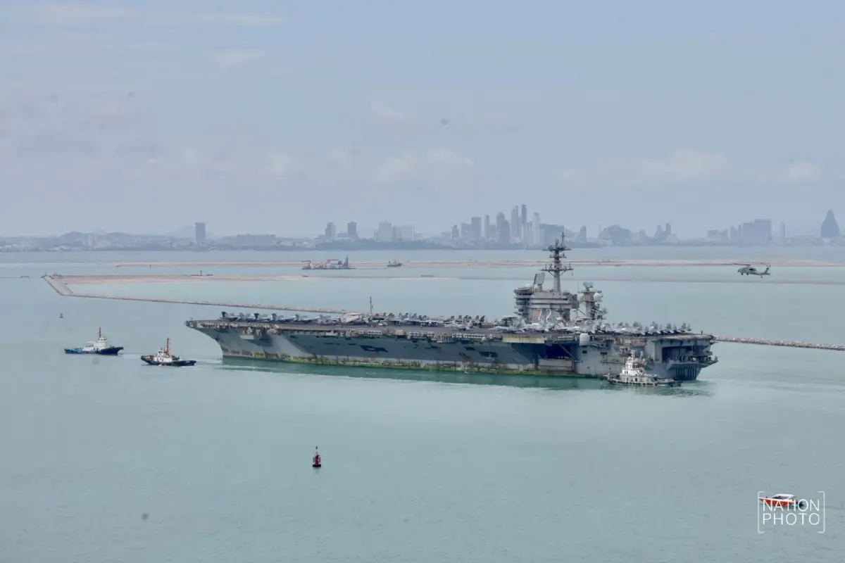 เปิดสภาพเรือ USS Abraham Lincoln กรำศึกหนัก กลางทะเล เกือบ 7 เดือน
