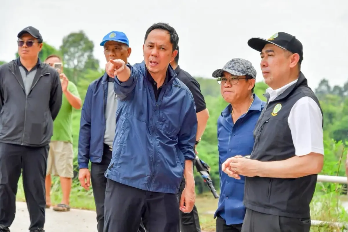 กรมชลฯ ซ่อมสปิลเวย์เขื่อนเขาจุกชั่วคราวสำเร็จ น้ำหยุดล้นแล้ว