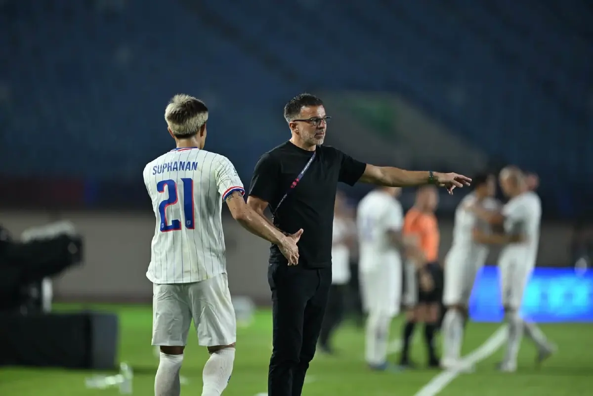 ผลบอล ทีมชาติไทย ชนะ ปากีสถาน 4-0 ประเดิมศึก FIFA ASEAN CUP 2026
