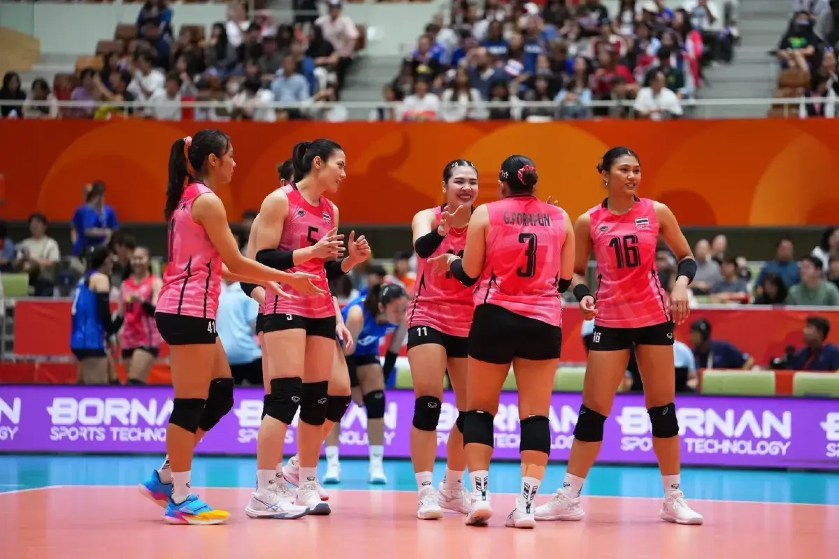 ดูวอลเลย์บอลหญิงสด ‘ไทย พบ เกาหลีใต้' เอเชียนเกมส์ 2026 ชิงเหรียญทองแดง