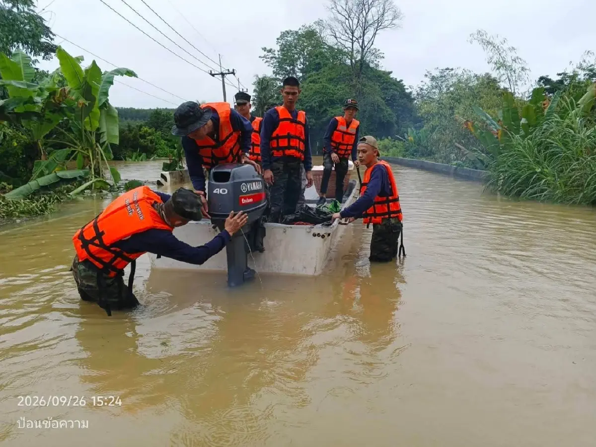 สรุปน้ำท่วมล่าสุด กทม. - 9 จังหวัดวิกฤต ทหารเร่งช่วยกลุ่มเปราะบาง