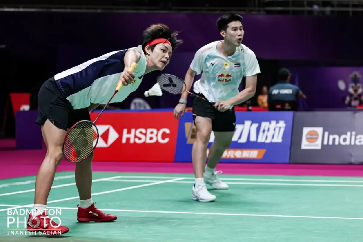 เมย์ รัชนก สำแดงเดชตบขยี้ไต้หวัน 2 เกม เข้ารอบแบดมินตัน China Mastes 2026