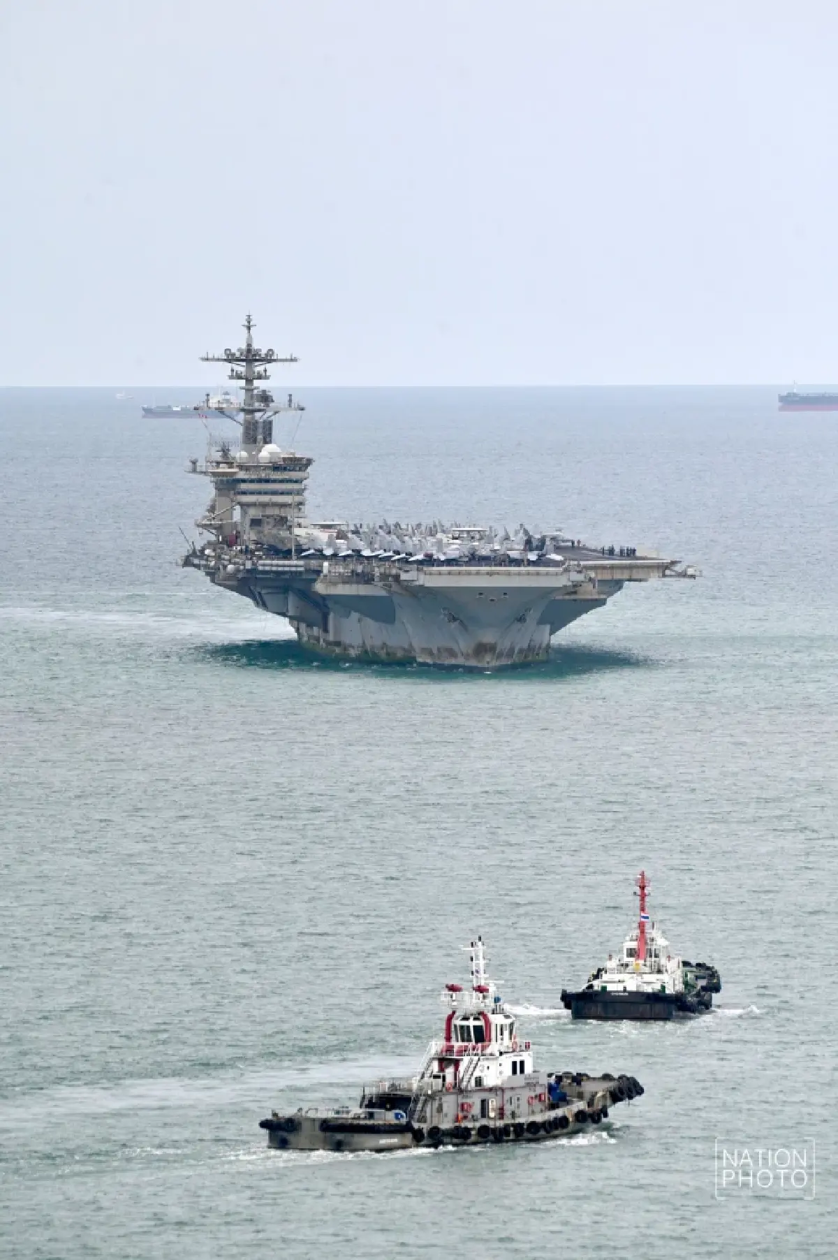 เรือบรรทุกเครื่องบินสหรัฐ USS Abraham Lincoln ถึงไทย ปักหมุดพัทยาพักผ่อน