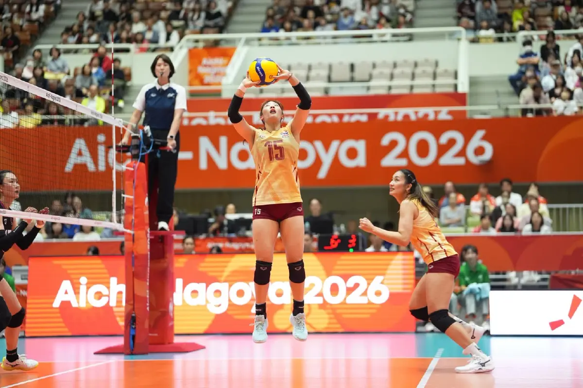วอลเลย์บอลหญิงไทย ทุบ มองโกเลีย 3-0 ประเดิมชัย เอเชียนเกมส์ 2026