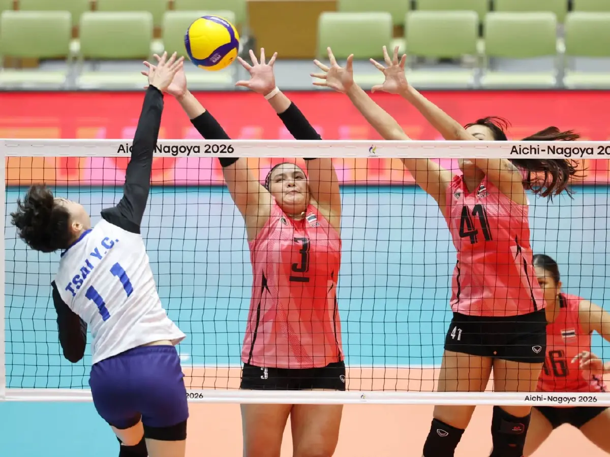 โปรแกรมวอลเลย์บอลหญิง ทีมชาติไทย เอเชียนเกมส์ 2026 รอบ 8 ทีมสุดท้าย