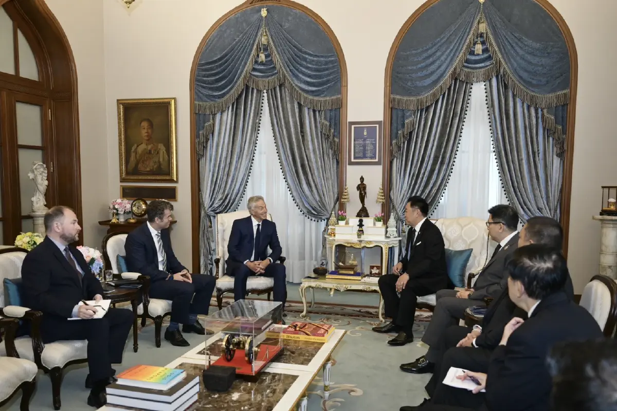‘อนุทิน’ ถก ‘โทนี่ แบลร์’ เผย เข้าOECD วาระแห่งชาติ ตั้งเป้าไทยสำเร็จ ปี71