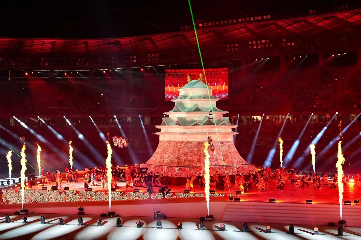 เปิดฉากแล้ว! พิธีเปิดเอเชียนเกมส์ 2026 'ทัดดาว-เฉลิมฉาน' ถือธงชาติไทยนำขบวน