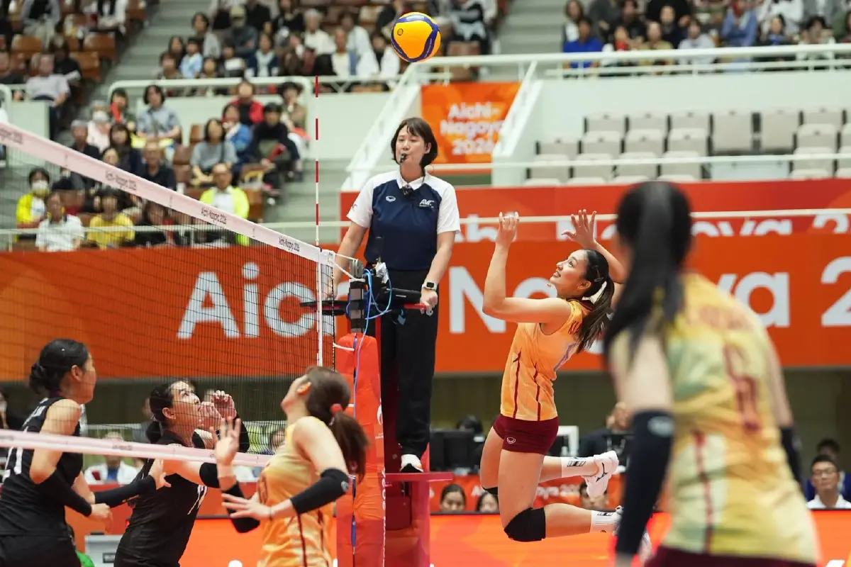 วอลเลย์บอลหญิงไทย ทุบ มองโกเลีย 3-0 ประเดิมชัย เอเชียนเกมส์ 2026