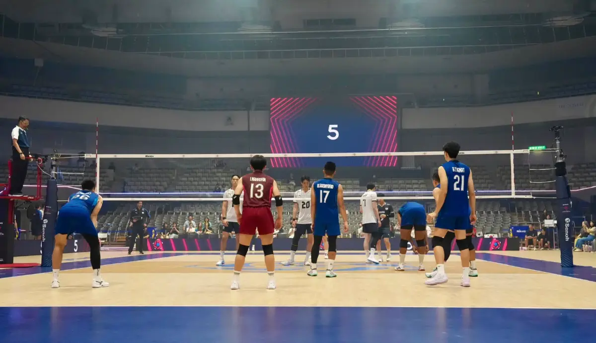 ดูฟรี LIVE ถ่ายทอดสดวอลเลย์บอลชาย 'ไทย พบ ไชนีส ไทเป' ชิงแชมป์เอเชีย 2026
