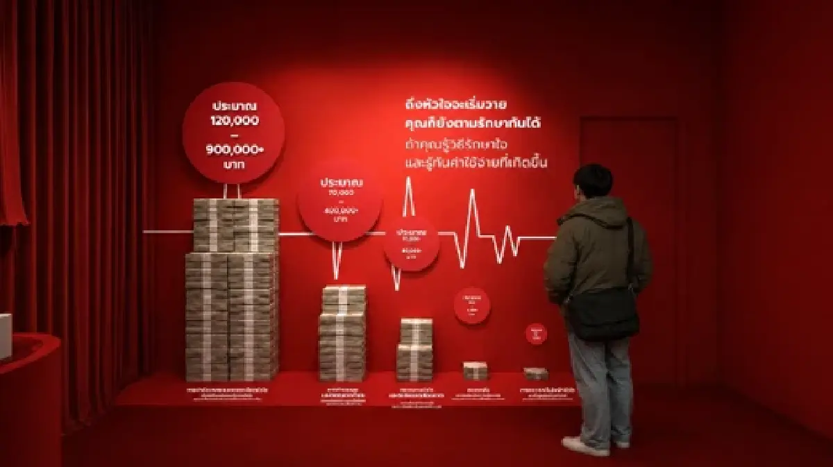 'โรคร้ายแลนด์' พื้นที่ทลายความกลัว 'Reality Check' ออกแบบชีวิตมีสุขภาพดี