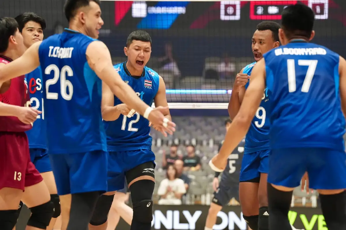 ดูฟรี LIVE ถ่ายทอดสดวอลเลย์บอลชาย 'ไทย พบ ไชนีส ไทเป' ชิงแชมป์เอเชีย 2026