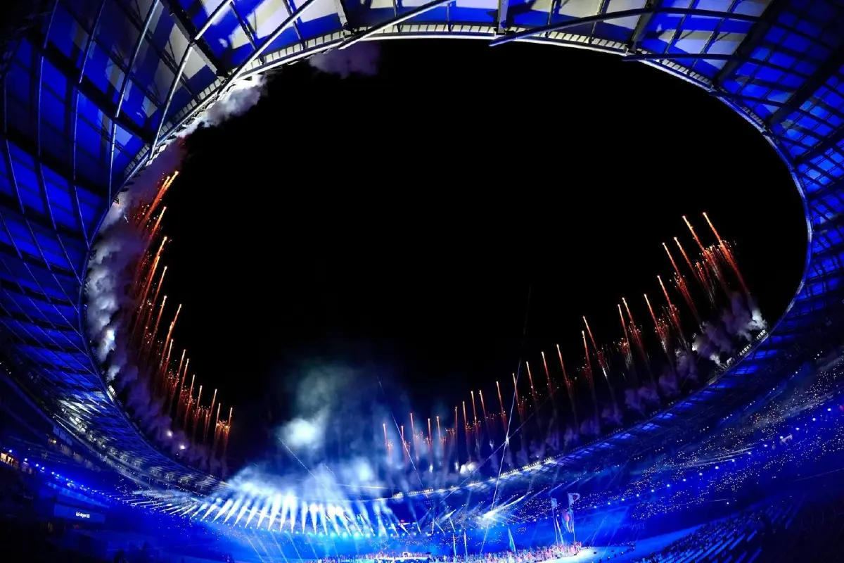 เปิดฉากแล้ว! พิธีเปิดเอเชียนเกมส์ 2026 'ทัดดาว-เฉลิมฉาน' ถือธงชาติไทยนำขบวน
