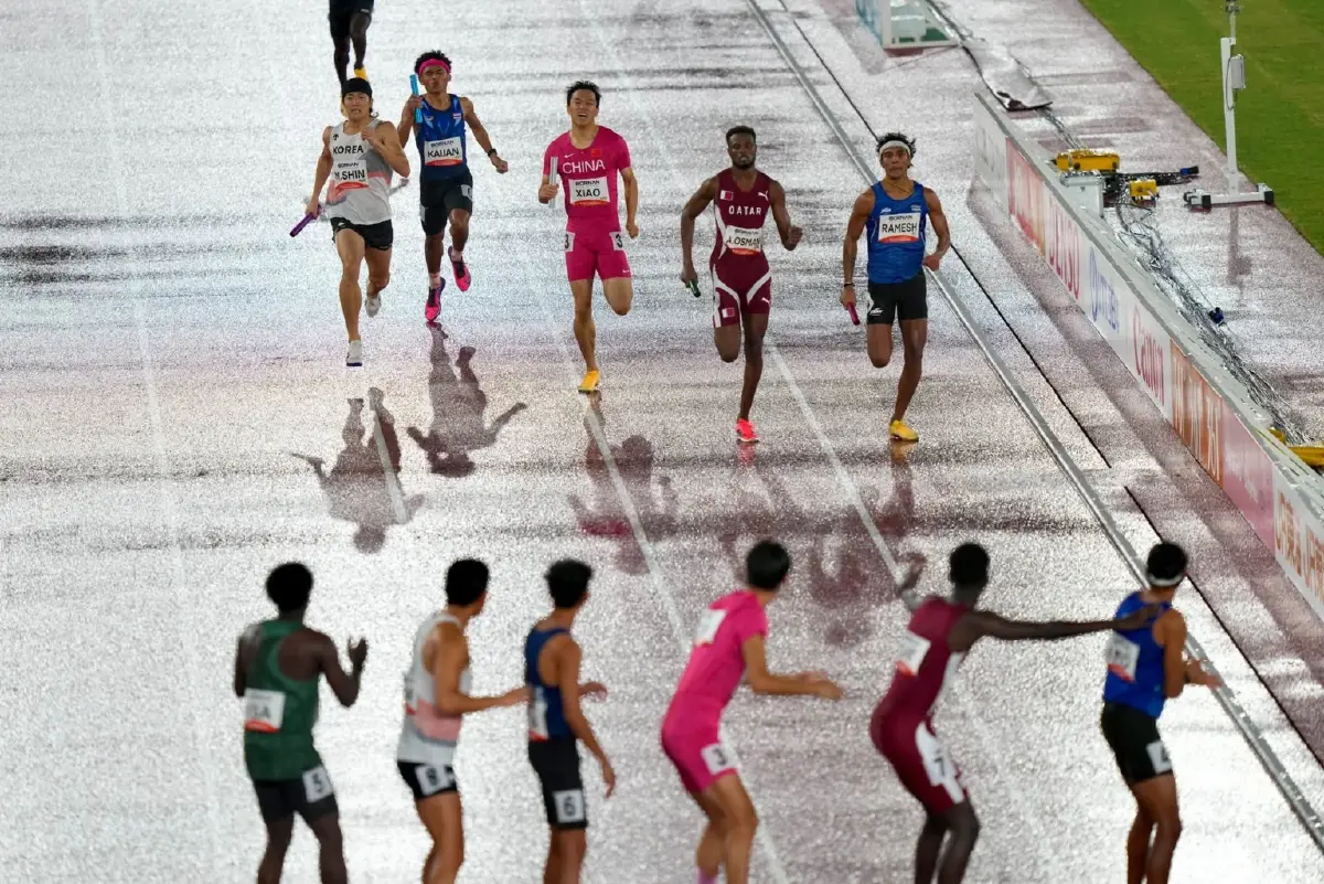 ดูสด 'จอชชัว' นำกรีฑาไทย วิ่งผลัด 4x400 เมตร ชิงเหรียญทอง เอเชียนเกมส์ 2026