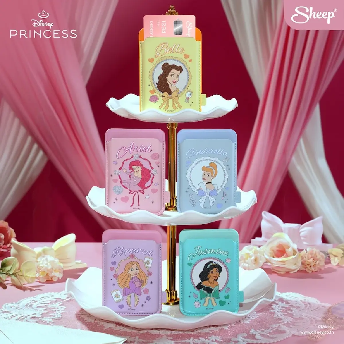 SHEEP ปล่อยคอลเลกชันใหม่ 'Disney Princess' สวมมงกุฎในแบบฉบับตัวเอง