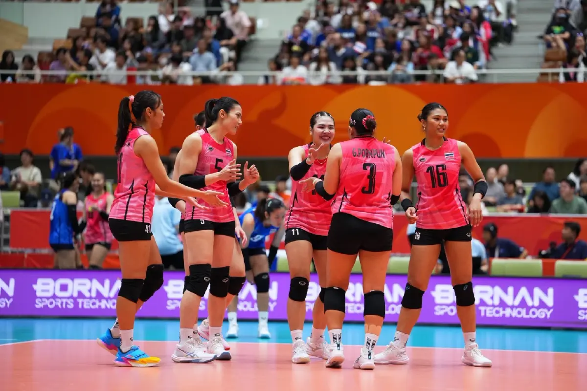 ผลวอลเลย์บอล ทีมชาติไทย ทุบ ไต้หวัน 3-0 เซต ผงาดแชมป์กลุ่ม เอเชียนเกมส์ 2026