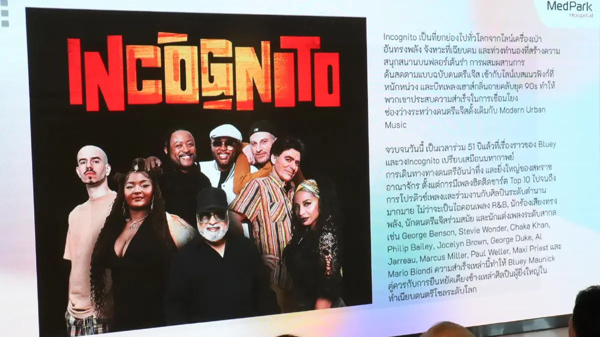 ชมฟรี คอนเสิร์ต 'MedMusic in the Park 2026' วันที่ 28 พ.ย. 69 ณ สวนเบญจกิติ