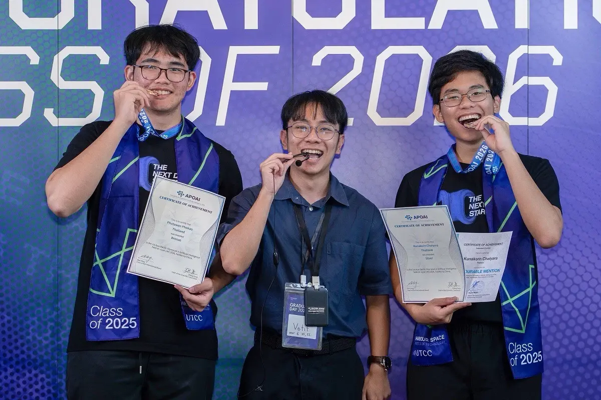 เด็กไทยผงาดเวทีโอลิมปิก AI โลก! Harbour.Space@UTCC ปั้น ‘Deep Tech Talent’