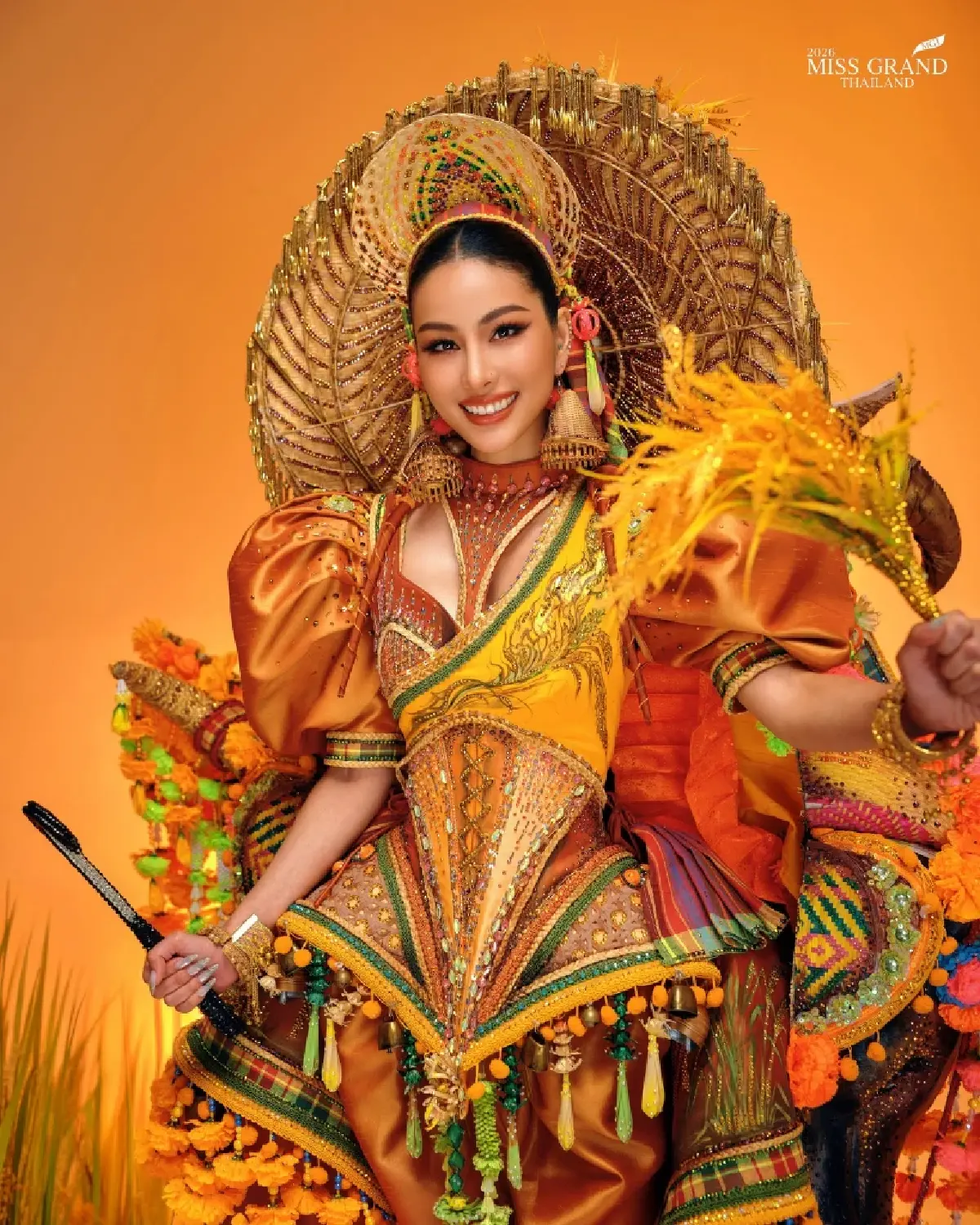 LIVE เชียร์ หนิง ปัทมา ถ่ายทอดสด Miss Grand International 2026 รอบชุดประจำชาติ