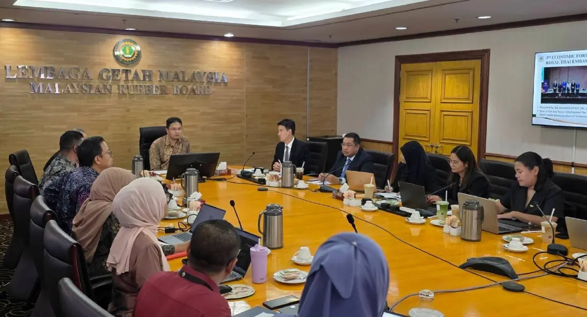 กยท. ผนึก MRB ดันยางไทย-มาเลย์ ยกระดับความยั่งยืนลุยตลาดโลก