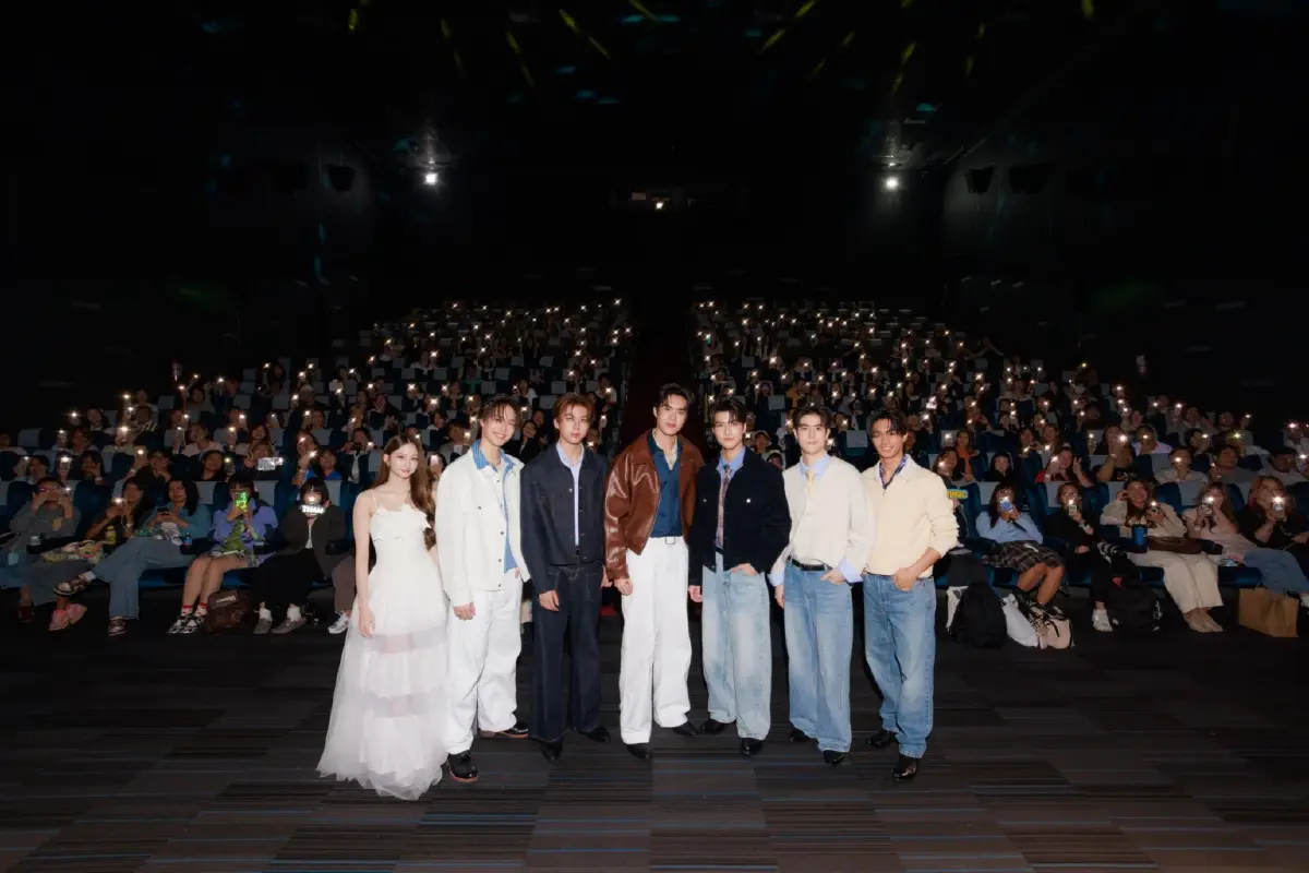 ‘ธรรม-แม็ค’ นำทีมนักแสดงดูซีรีส์ตอนจบ ใน ‘จุดจีบสายมู FINAL EP. LUCKY TO MEET YOU’
