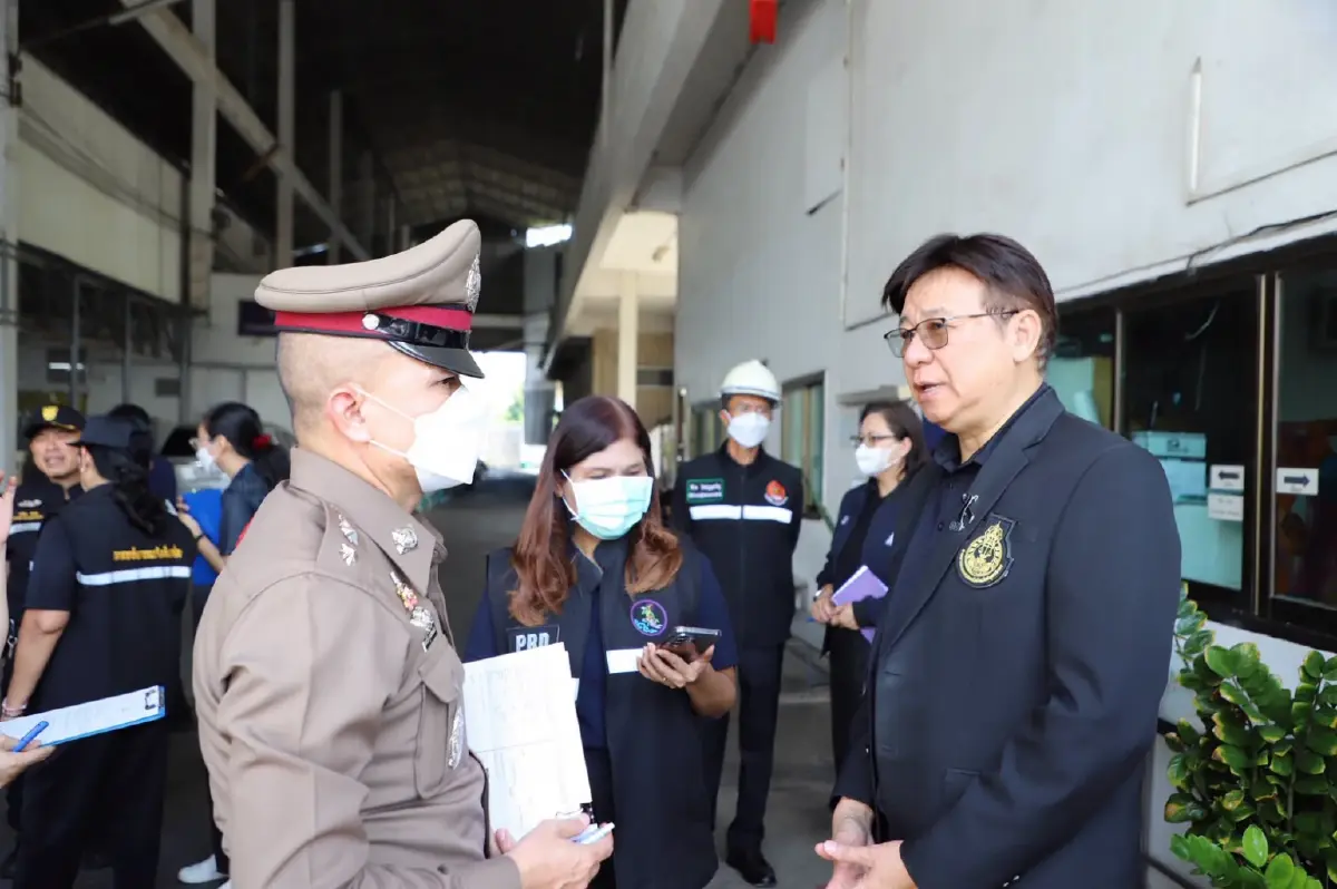 สลด ตาย 1 แอมโมเนียรั่วในโรงงานอาหารแช่แข็งที่สมุทรสาคร ลุยตรวจสอบ